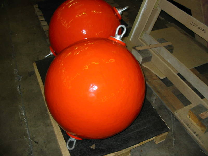 Support buoys and pick-up buoys